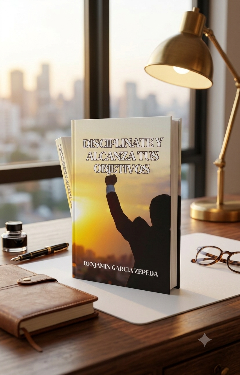 Portada del ebook Disciplínate y Alcanza Tus Objetivos por Benjamín García Zepeda